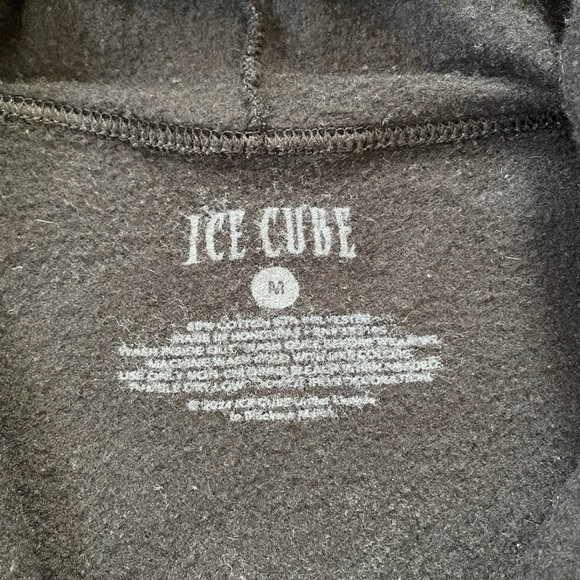 Ice Cube 2024 Tour Zip Up Hoodie - Size Mens Medium - Black - Picture 5 of 8